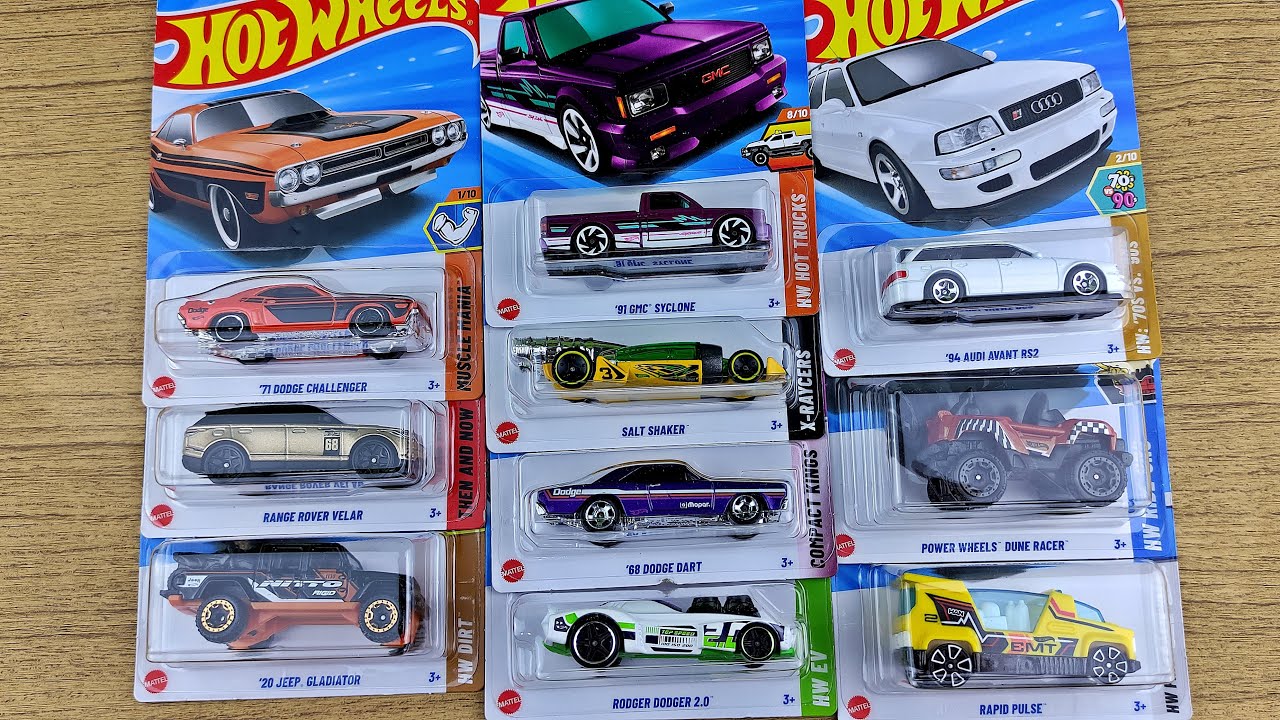 OPENING MY 2025 DIECAST COLLECTION FULL OF NEW HOT WHEELS TOY CAR || ASMR