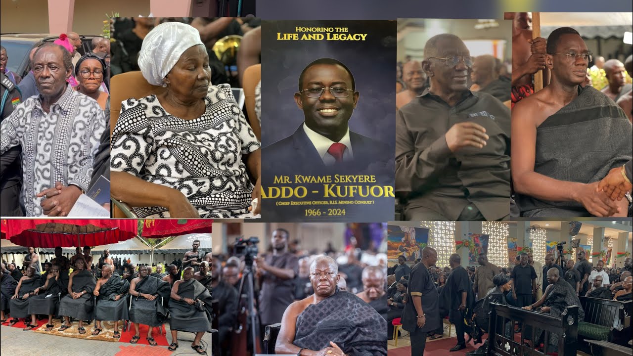 This is so sad 😭 💔Addo Kufuor mourns his Biological Mr Kwame Sekyere Addo Kofuor