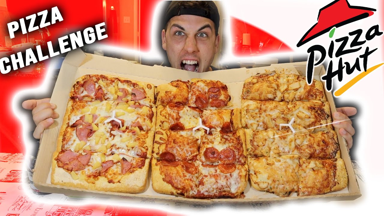 PIZZA HUT BIG BOX CHALLENGE (6,000 CALORIE CHEAT DAY) EPIC EATS EP. 6
