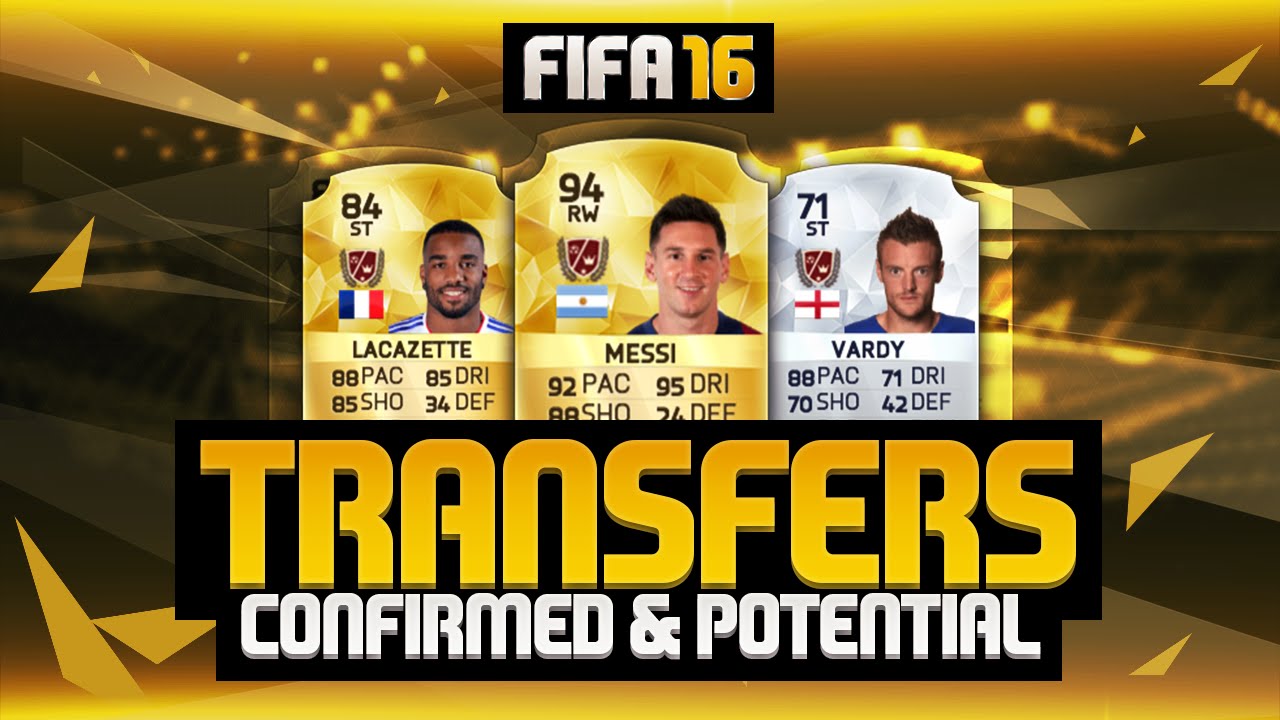 JANUARY TRANSFERS! - MESSI, LACAZETTE, VARDY & MORE! | FIFA 16 ULTIMATE TEAM