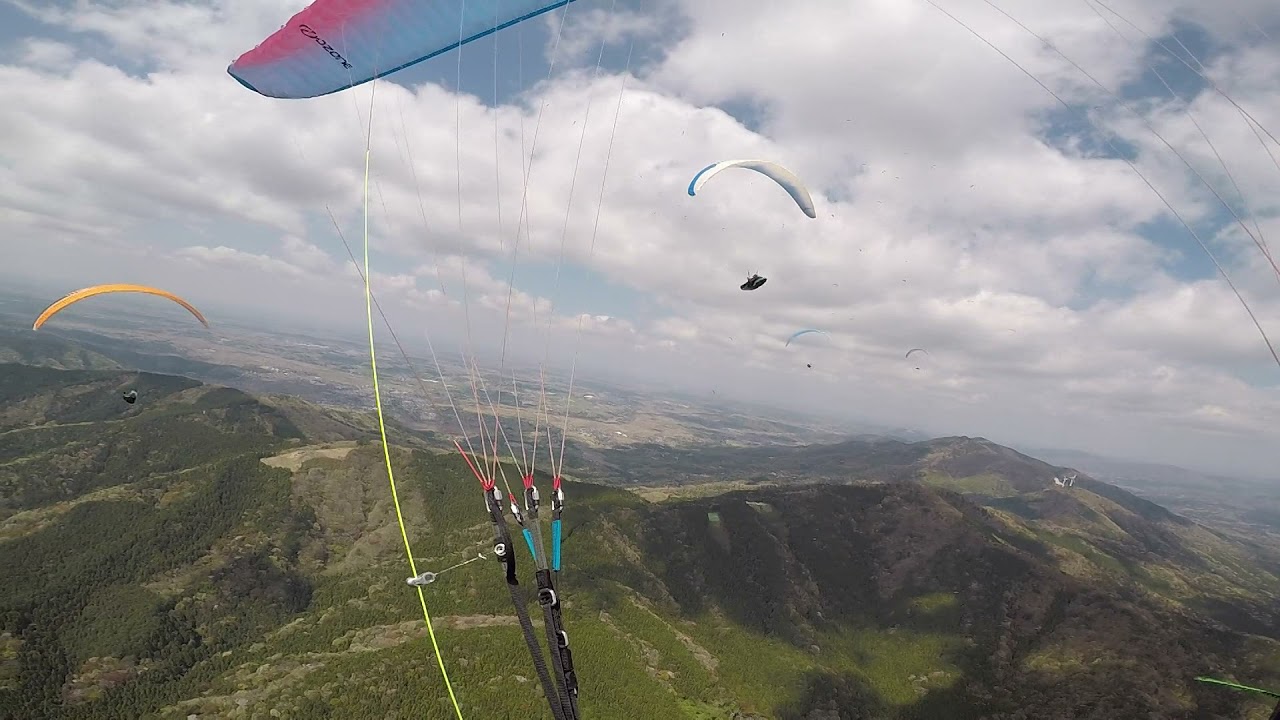 2021.4.11 初エリア！ パラグライダー 足尾