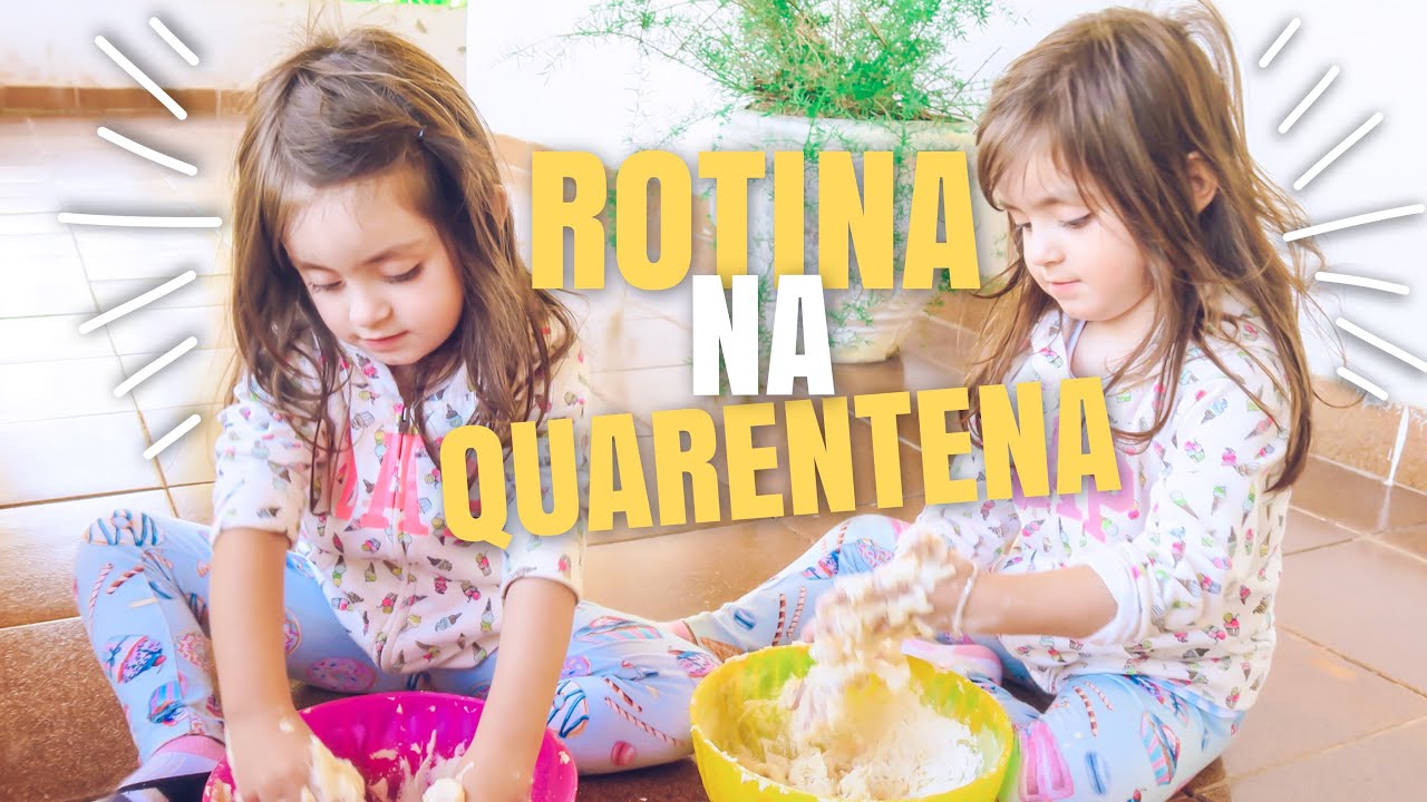 NOSSA ROTINA NA QUARENTENA | Jéssica e as Gêmeas