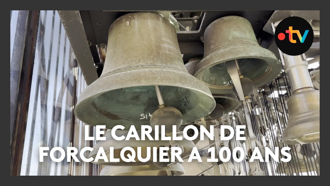 La Guilde des Carillonneurs &agrave; Forcalquier pour les 100 ans de son carillon