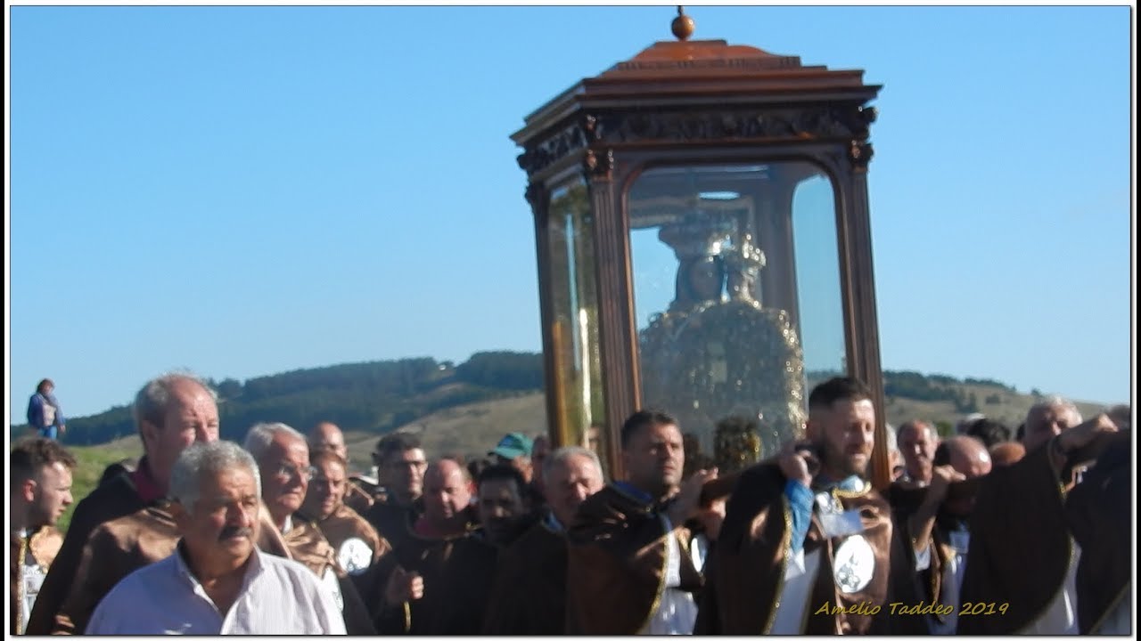 8 settembre 2019 Processione della Madonna del Carmine ad Avigliano .