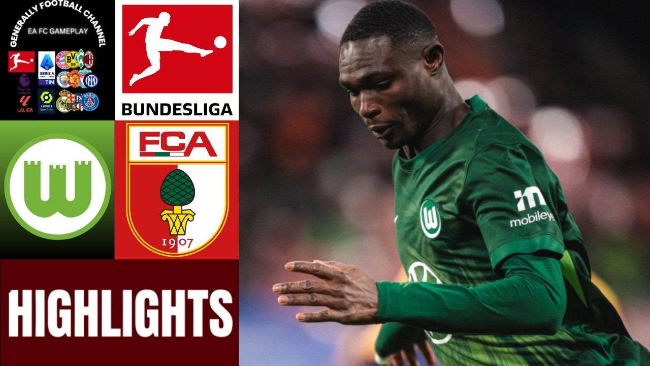 VFL Wolfsburg vs FC Augsburg | 23.Spieltag Bundesliga | Fußball Highlights
