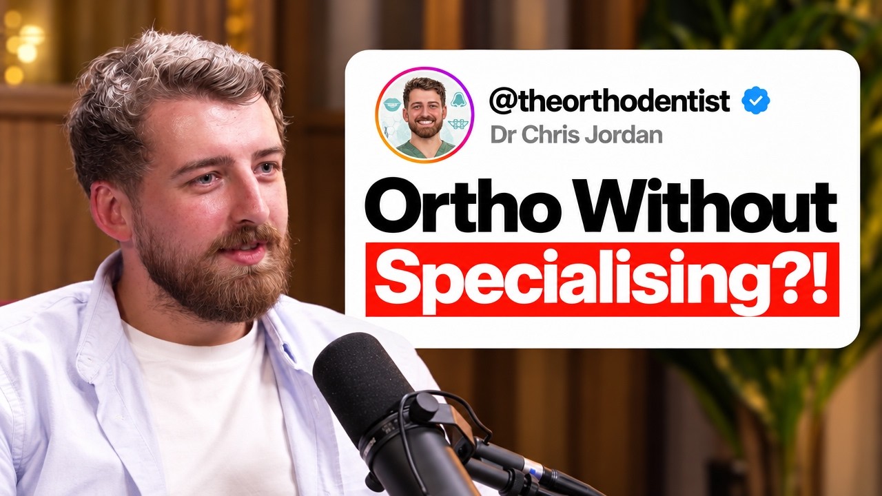 Dr. Chris Jordan: Let&rsquo;s Get Things Straight (Early!) - The Truth About Doing Ortho Sooner