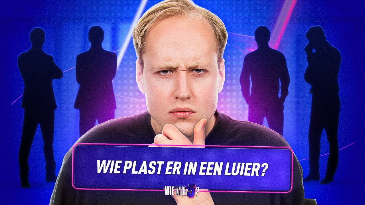 BANKZITTERS SPELEN: WIE VAN DE VIJF?