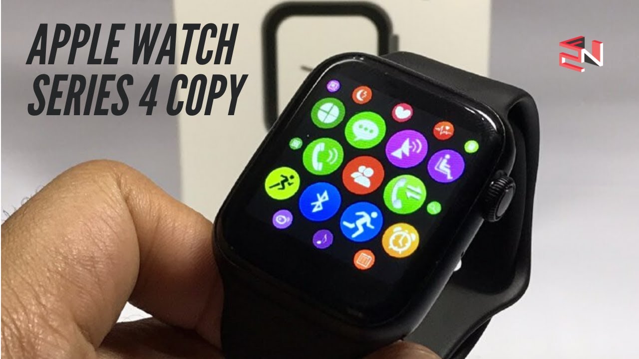 W34 Smart Watch Unboxing (Apple Watch Series 4 Copy)