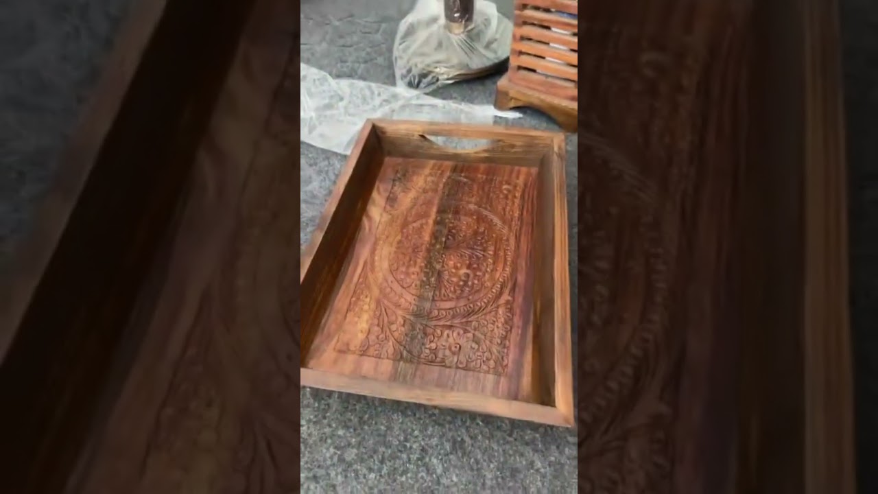 Wooden Tray Sets By Decora Crafts 