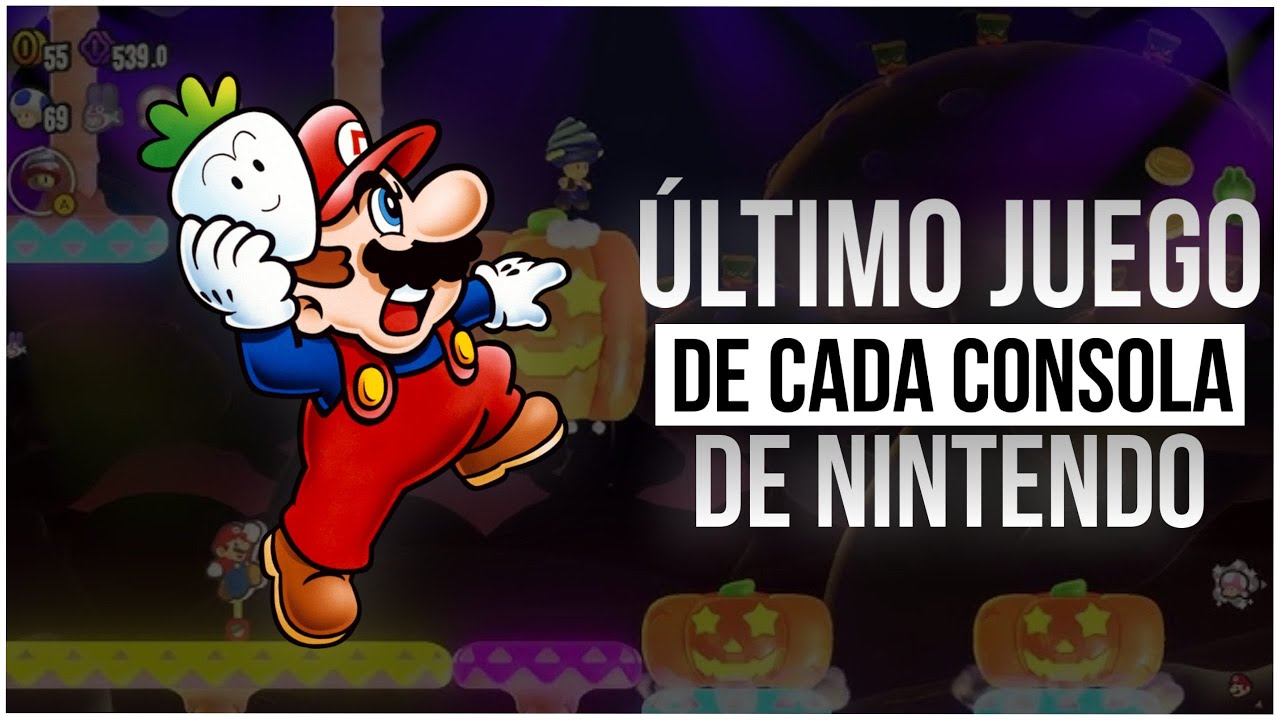 EL ÚLTIMO juego de cada CONSOLA DE NINTENDO