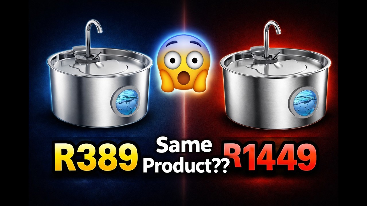 R389 vs R1449 For The Same Cat Fountain...What?!