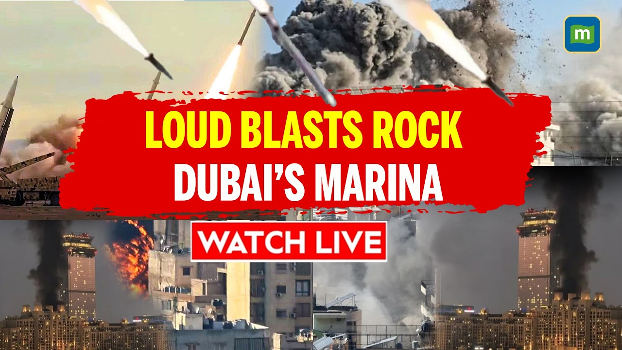 🔴Iran Attacks Dubai LIVE | Loud Blasts Rock Dubai’s Marina, UAE’s Fujairah Oil Terminal Shut