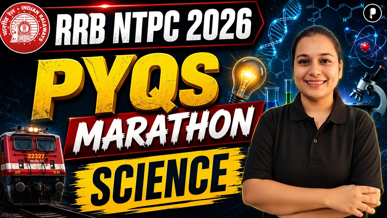 RRB NTPC 2026 Science PYQs Marathon | Railway NTPC Previous Year Questions
