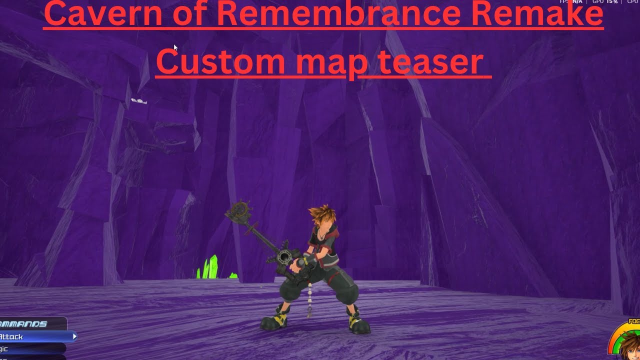 KH3 Mod: Cavern of Remembrance Remake teaser