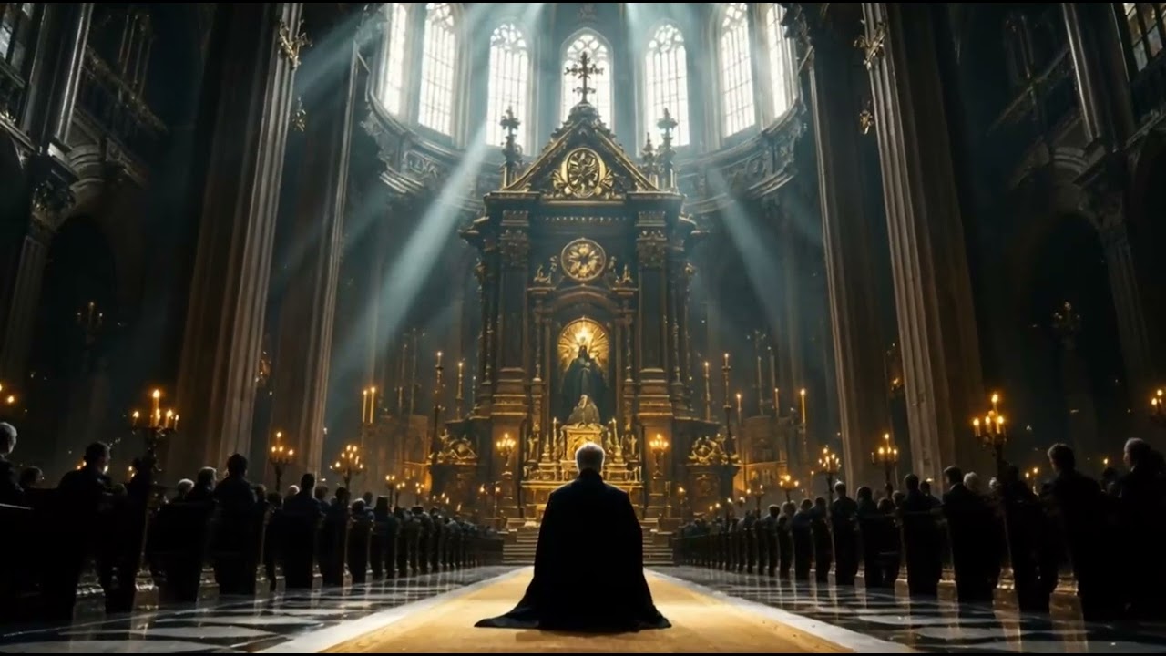 Gregorian Chants — Quiet Cathedral Depth | 02:30 Night Contemplation