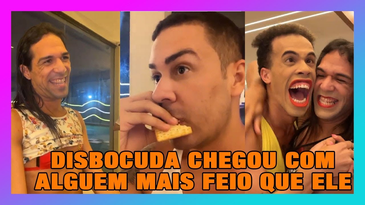 DISBOCUDA CHEGA NA CASA DA BARRA COM SEU TIO MAIS FEIO QUE ELE