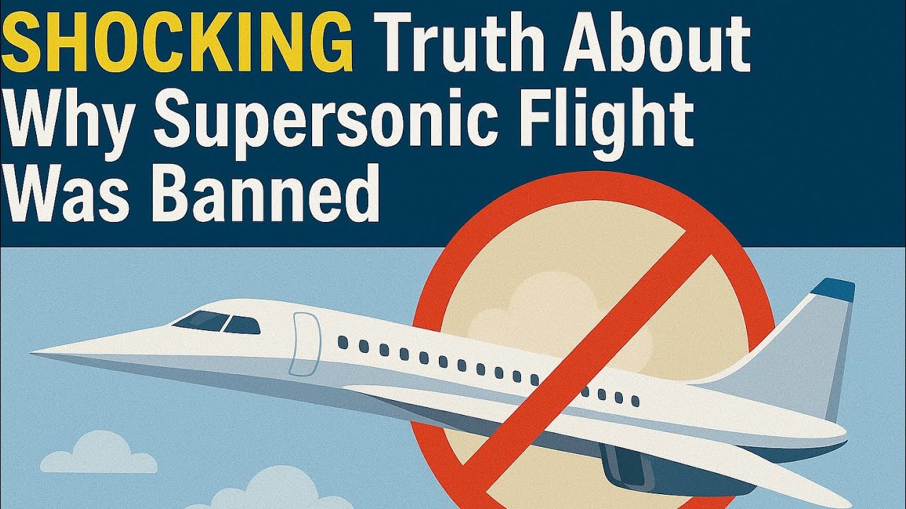The SHOCKING Truth About Why Supersonic Flight Was Banned (You Won't Believe The Real Reason)