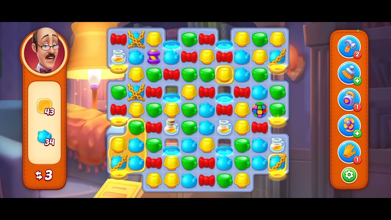 Homescapes Gameplay Part 1 | First Level | Android Game Play | No Commentary