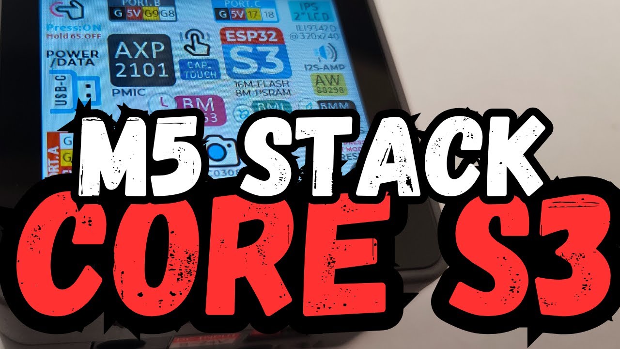 Обзор на M5Stack Core S3!