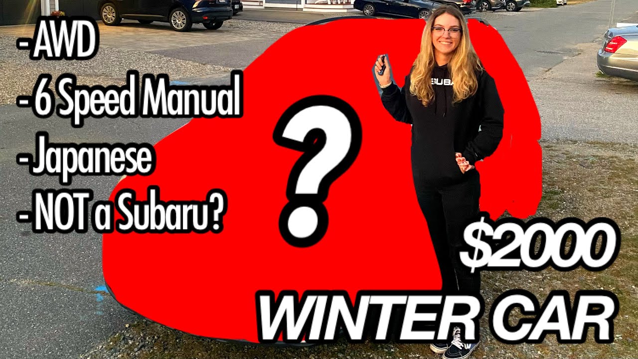 I Bought A Manual, AWD Winter Car You Probably Forgot Existed