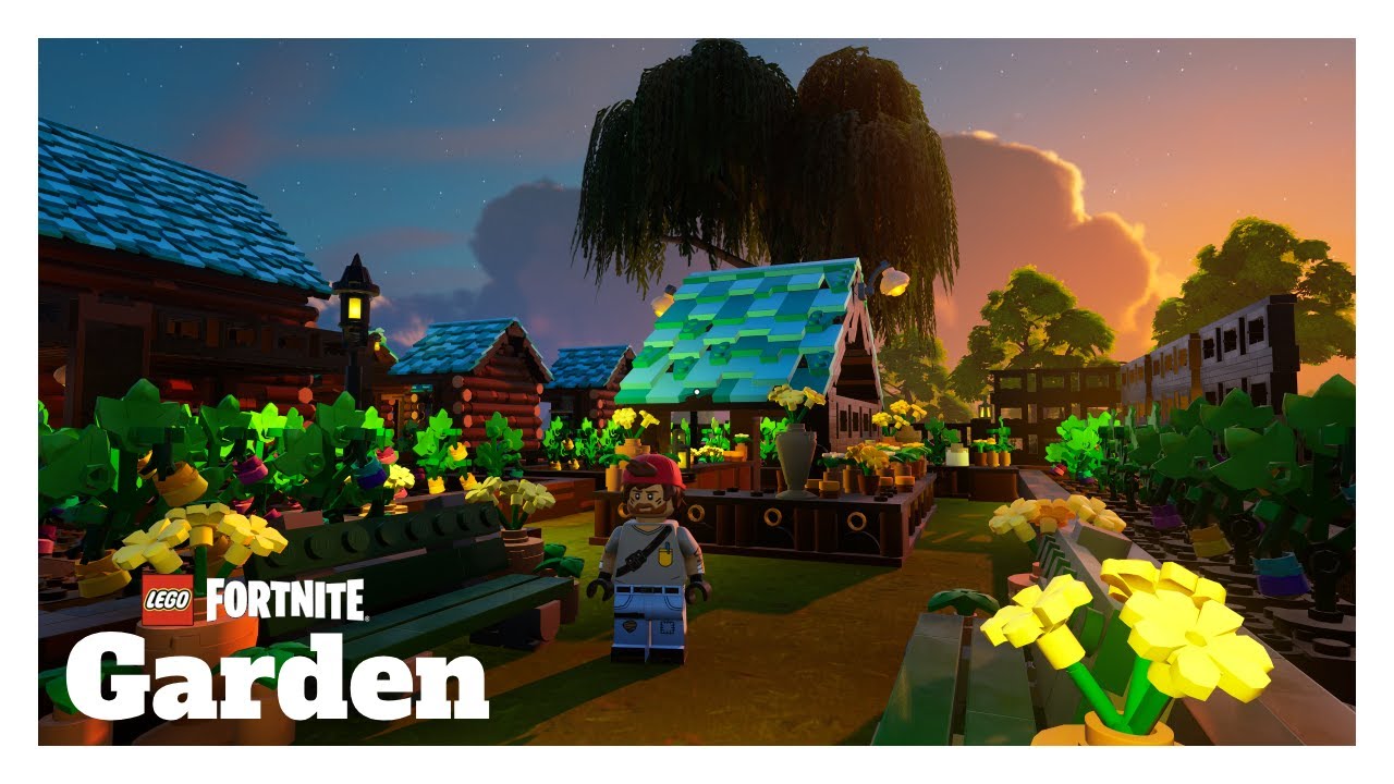 LEGO Fortnite: Garden Tutorial