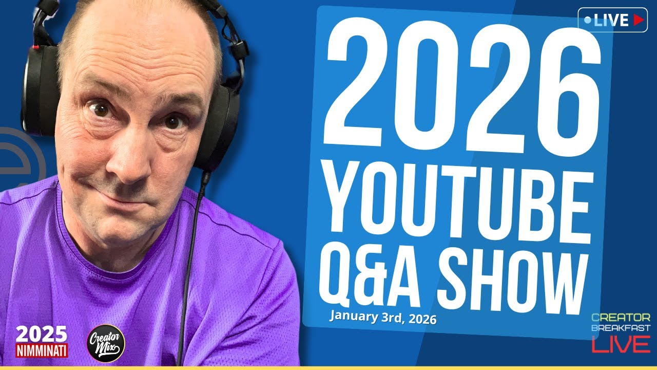 2026 Youtube Creator Q&A - Creator Breakfast LIVE