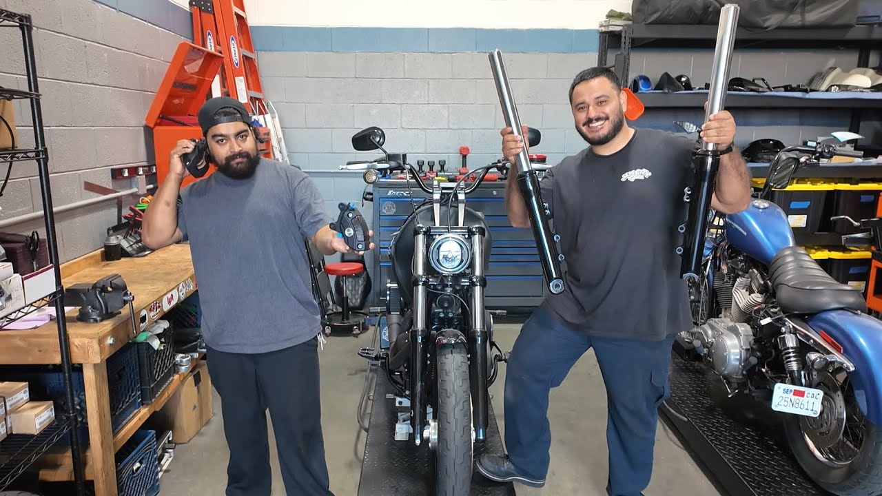 How to install a Dual Disk Front End On A 2018 and newer Softail 