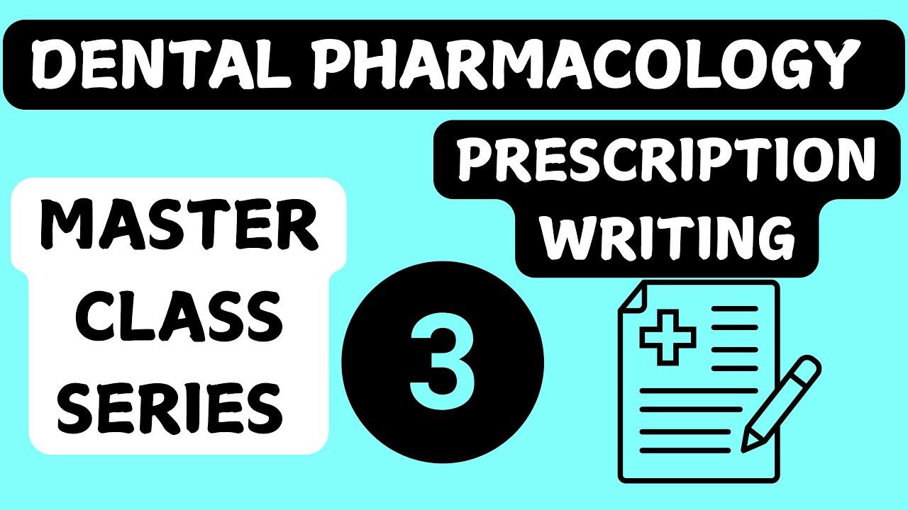 DP 3 Prescription Writing in Dentistry Explained | Dental Pharmacology #dentalpharmacology #afk #ore