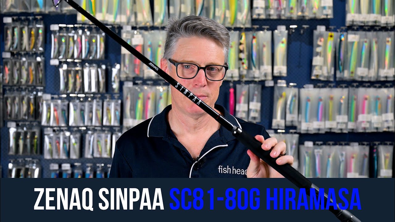 Zenaq Sinpaa SC81 80G Hiramasa Rod Review