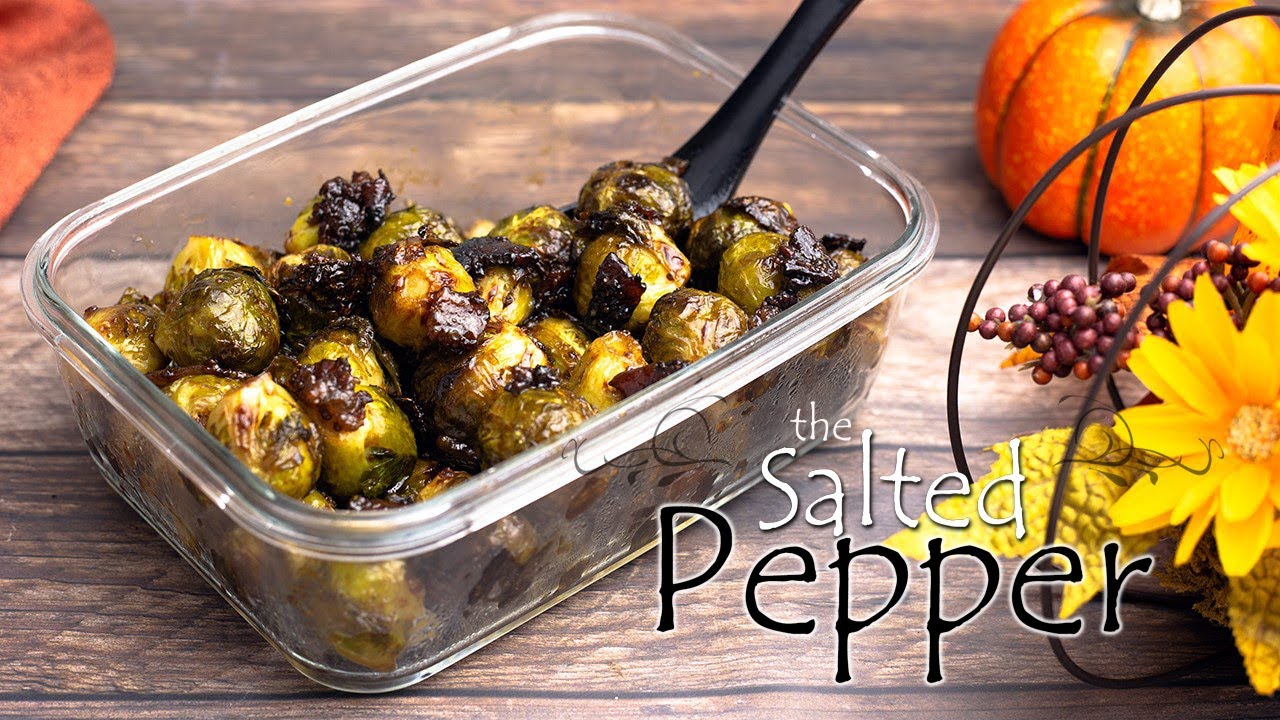 Candied Brussels Sprouts (Pressure Cooker & Air Fryer recipe)