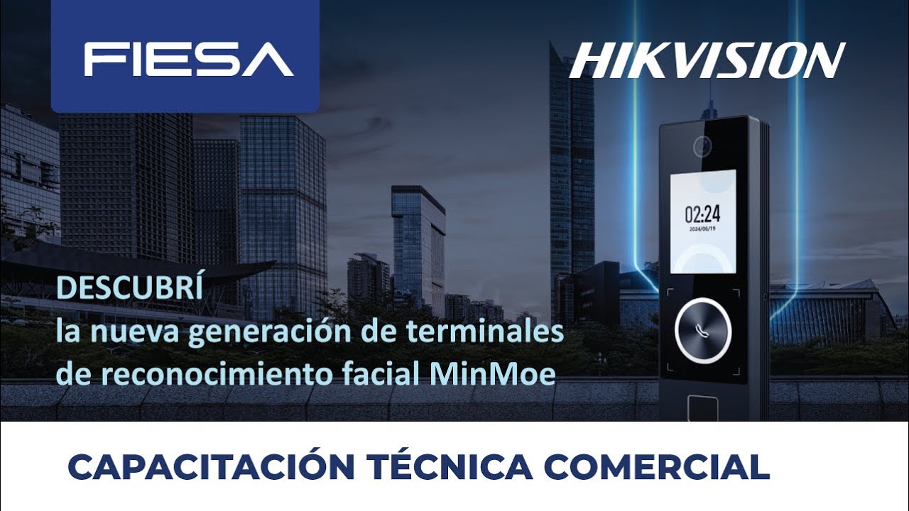 Nueva serie de terminales MinMoe DS-K1T323