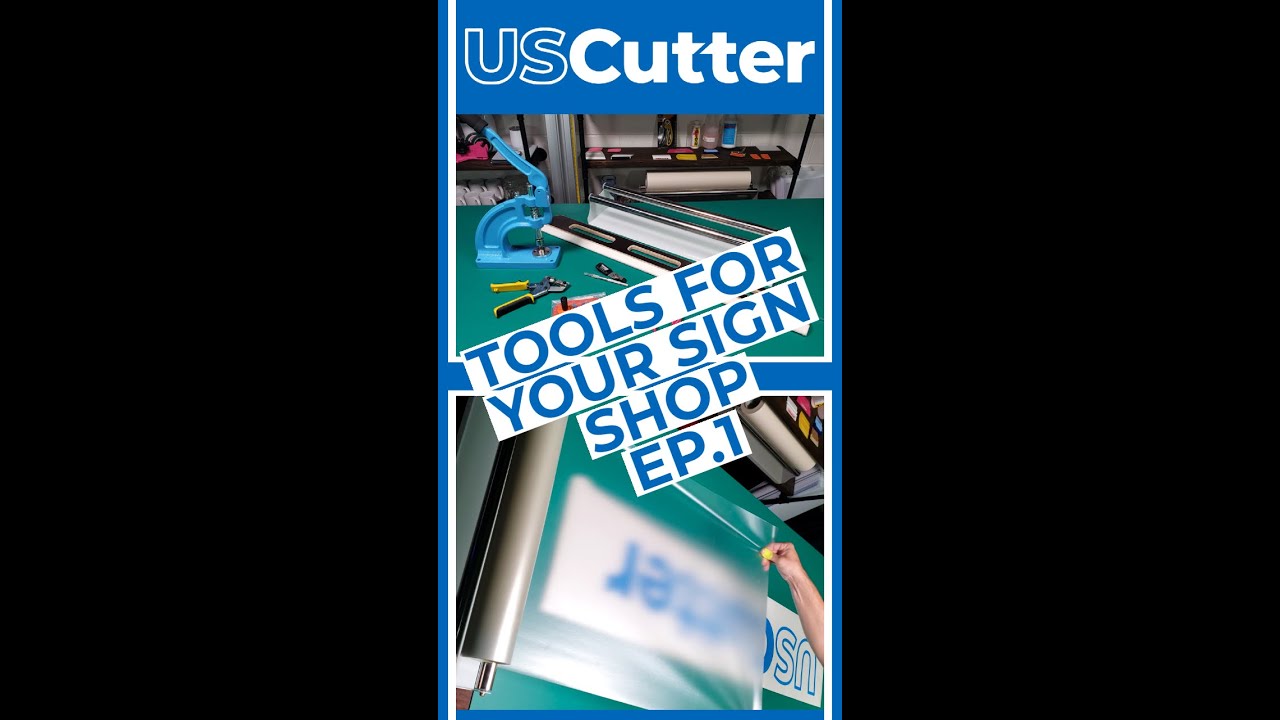 TOOLS FOR YOUR SIGN SHOP - EPISODE 1