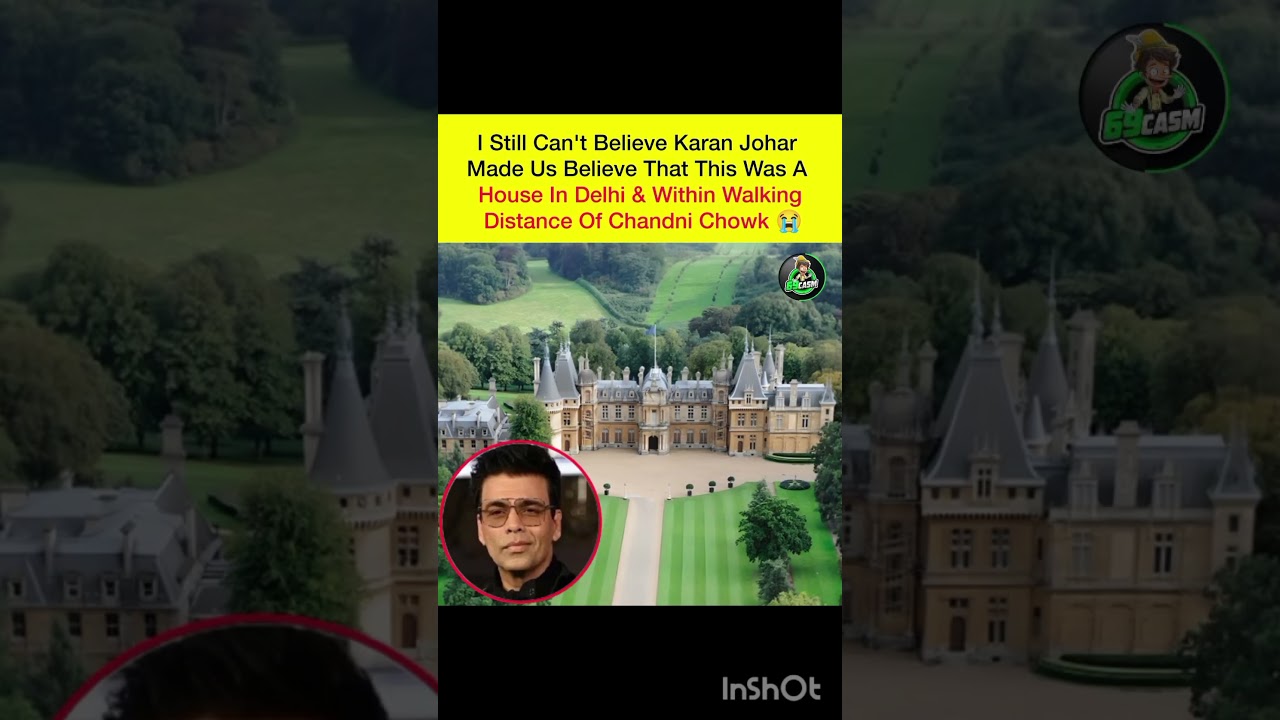 Karan Johar house near chandani chowk 