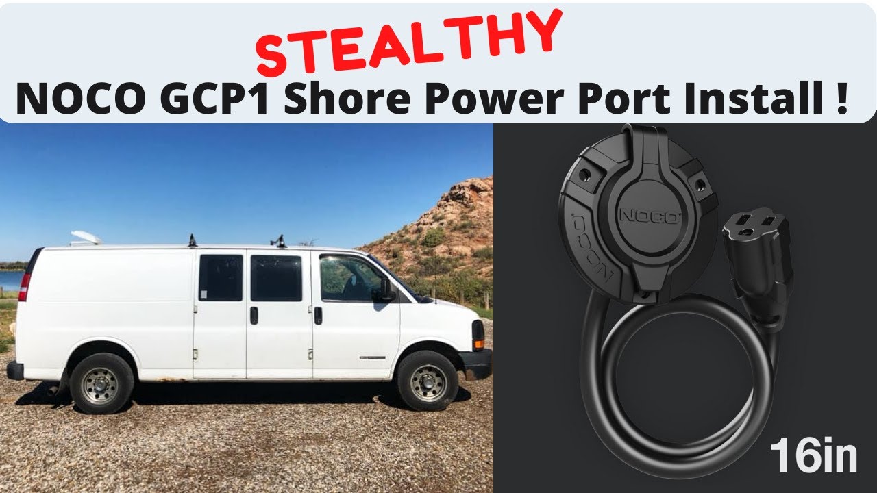 Stealthy Shore Power Install !! Savana / Express Van