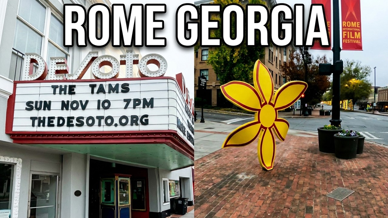 Exploring ROME, GEORGIA: Walking Tour