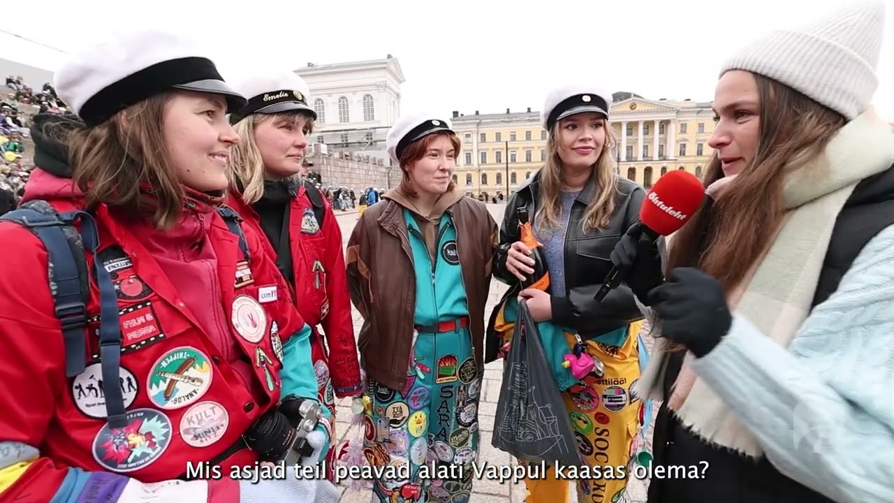 Vappu Helsingis 2025. Helsingin Vappu 2025. #vappu #helsinki #õhtuleht
