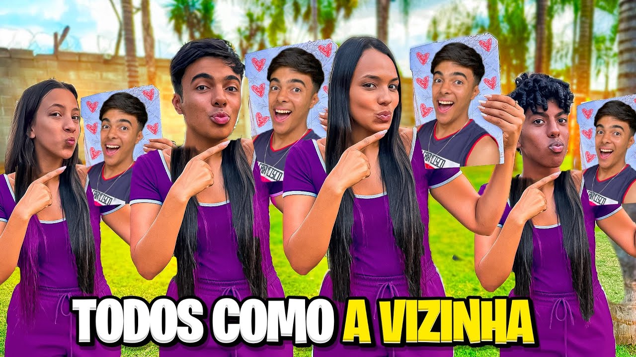 A VIZINHA SURTOU COM O DESAFIO IMITANDO ELA 24H! *OLHA O QUE ACONTECEU NO FINAL
