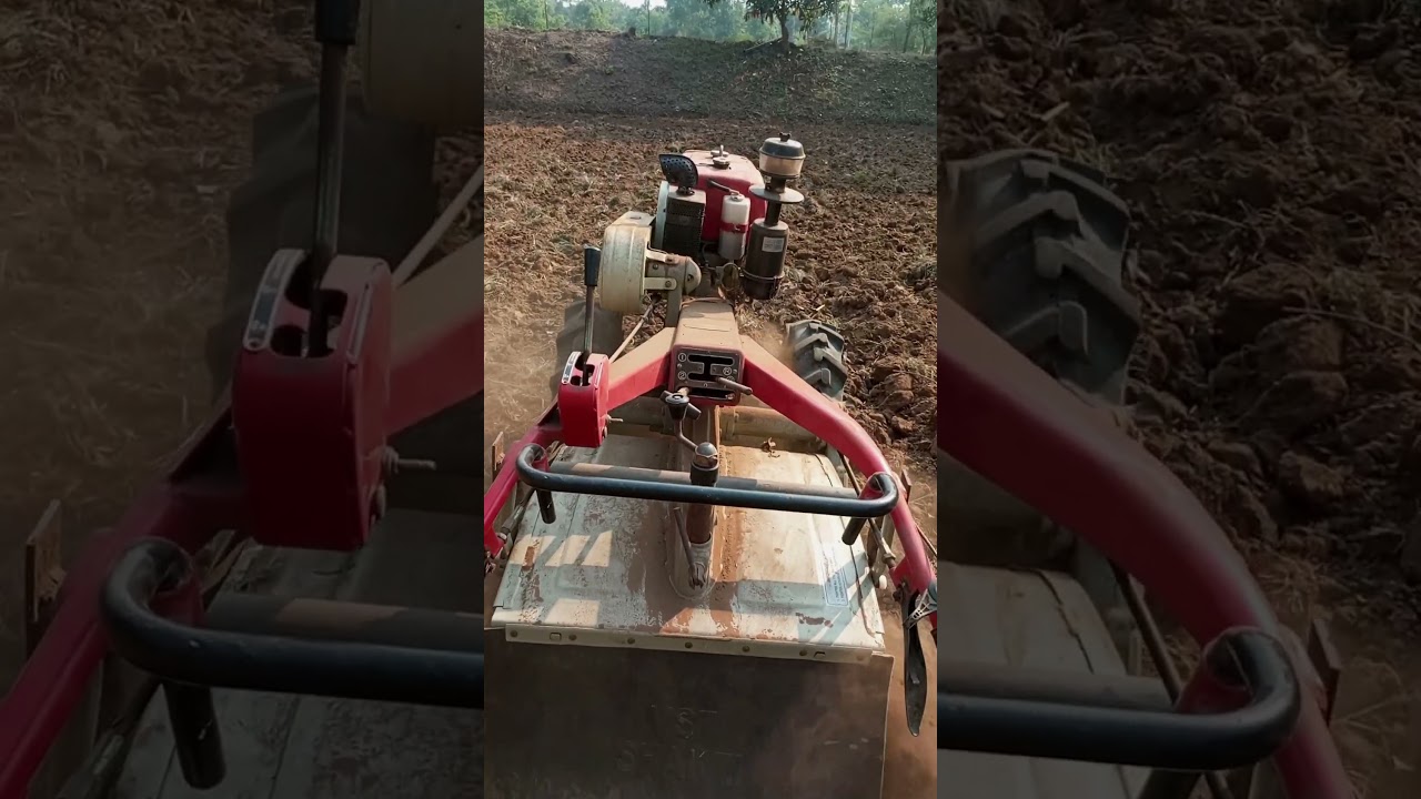 vst shakti power tiller rotawator #farmequipment #farmmachinery #vstpowertiller #agriculture