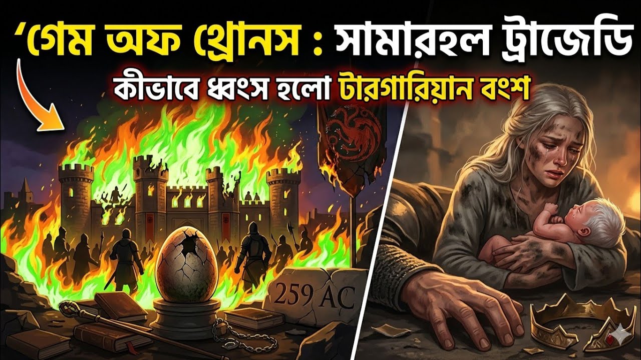সামারহল ট্র্যাজেডি কীভাবে ধ্বংস হলো টারগারিয়ান বংশ  Tragedy of Summerhall Explained | Part 2