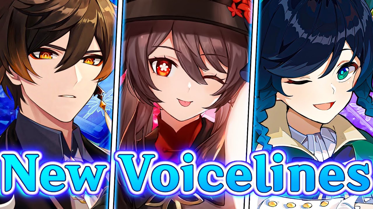 Zhongli and Venti have GREAT Acting skills | Lantern Rite With Hu Tao | Genshin Impact voice lines