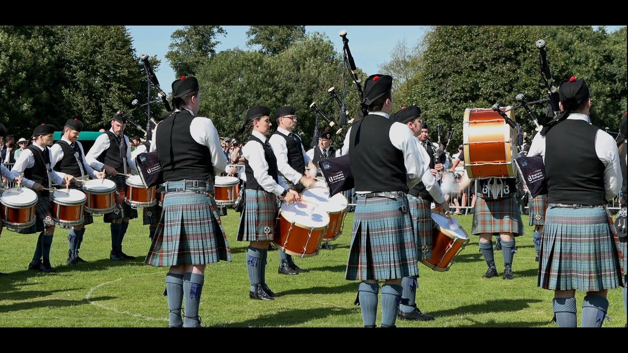 Peoples Ford Boghall & Bathgate Pipe Band's Morag Ramsay set at the 2024 European Championships