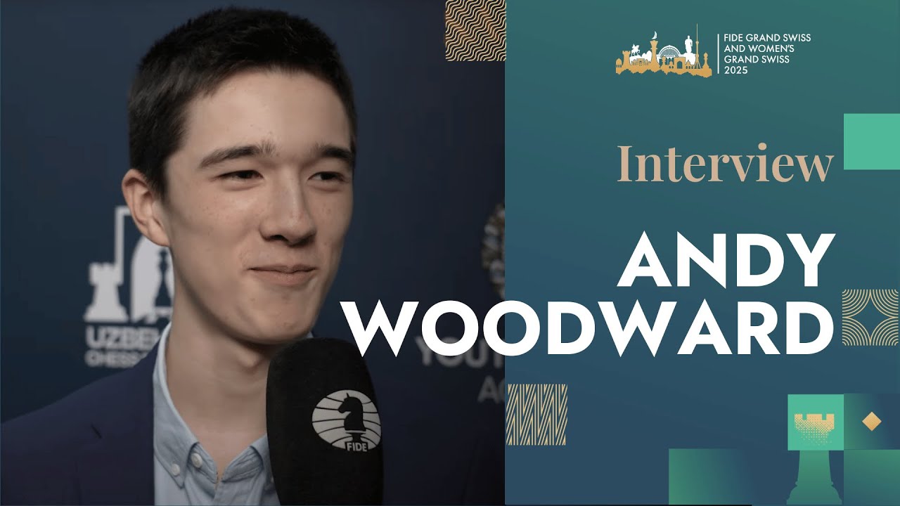 Interview with Andy Woodward 🇺🇸 | Round 9 | FIDE Grand Swiss 2025