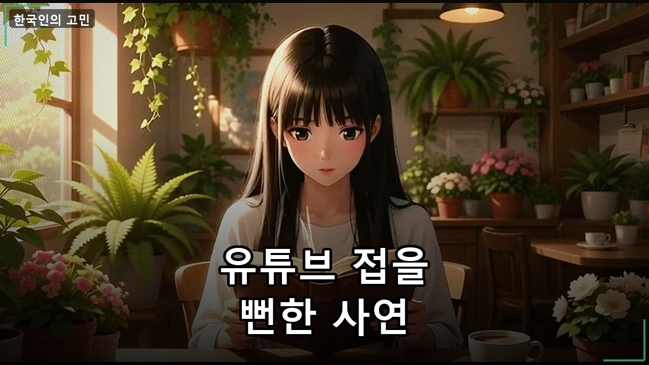 유튜브 접을 뻔한 사연...