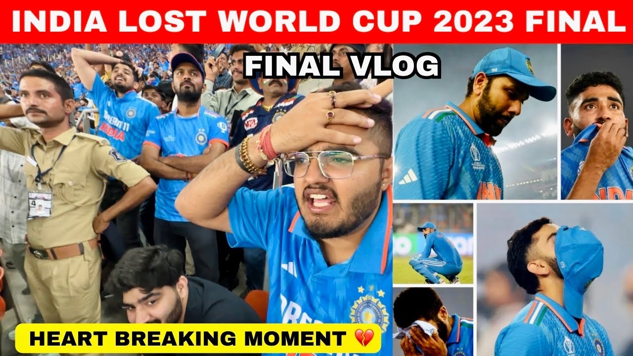 India vs Australia World Cup 2023 Final | Heart Breaking 😭💔 Moment | Icc World Cup 2023