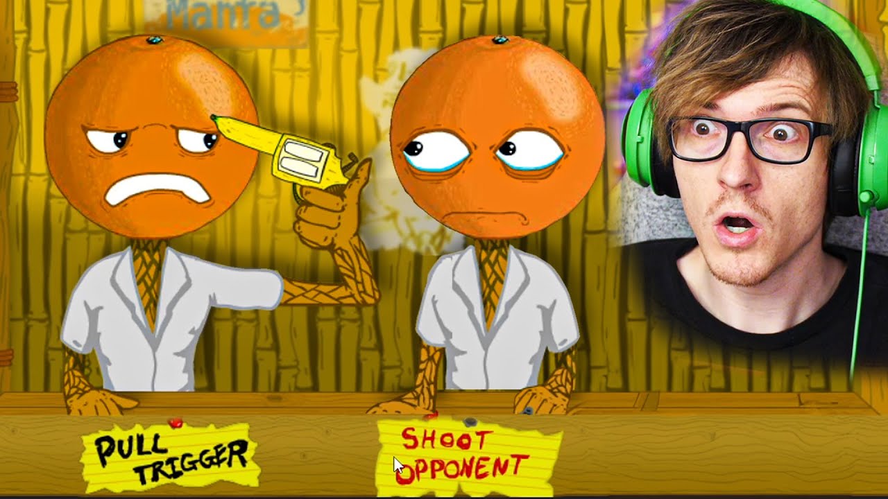 Before buckshot roulette there was Orange Roulette...?