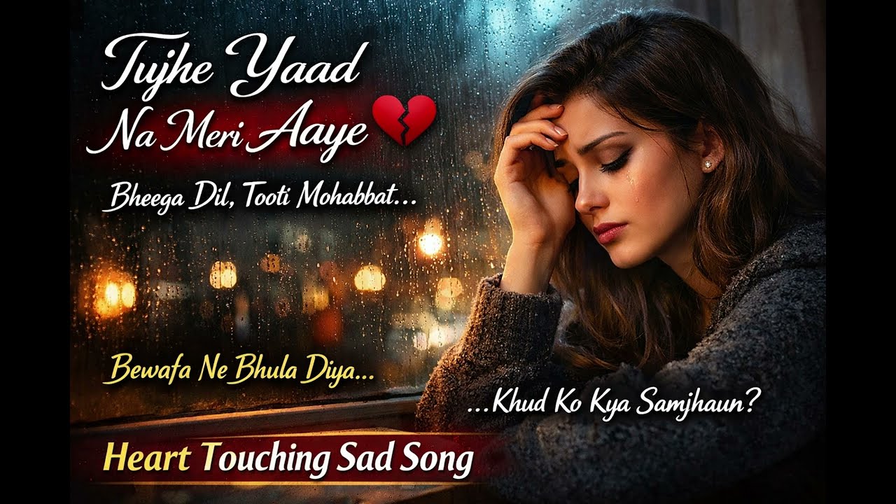 Tujhe Yaad Na Meri Aaye 💔 | Heart Touching Sad Song for Girls | Emotional Urdu Song