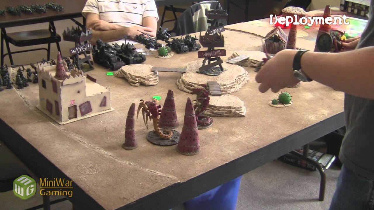 Beat Matt Batrep 6:  Orks vs Tyranids Rematch Part 1