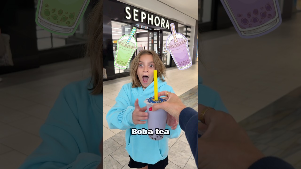 Только те продукты, которые подходят к чаю BOBA! #sephora #challenge #haul #shopping #shoppinghau...