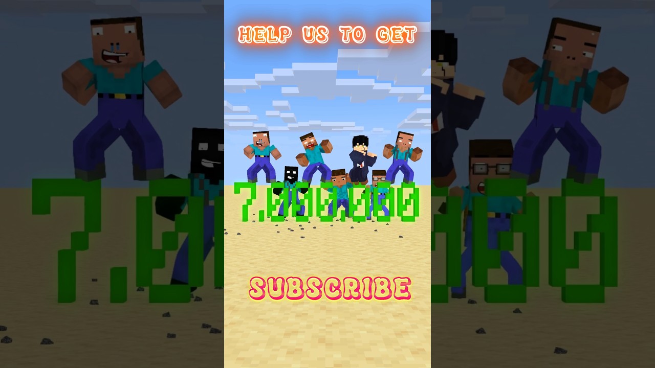 HELP Herobrine To Get 7,000,000 Subscribers #friendship #shorts #trending #anime