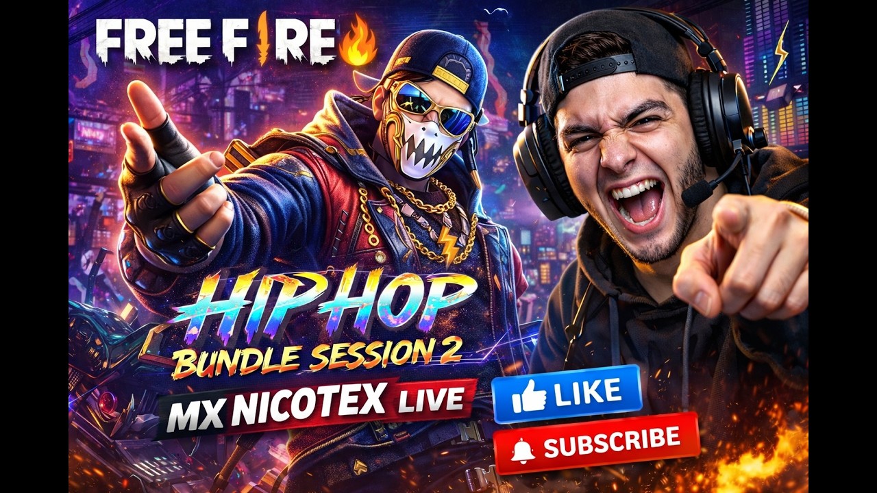 10,000 DIAMOND GIVEAWAY //Mx nicotex Live Live Stream // BR RANK PUSH X CS RANK PUSH